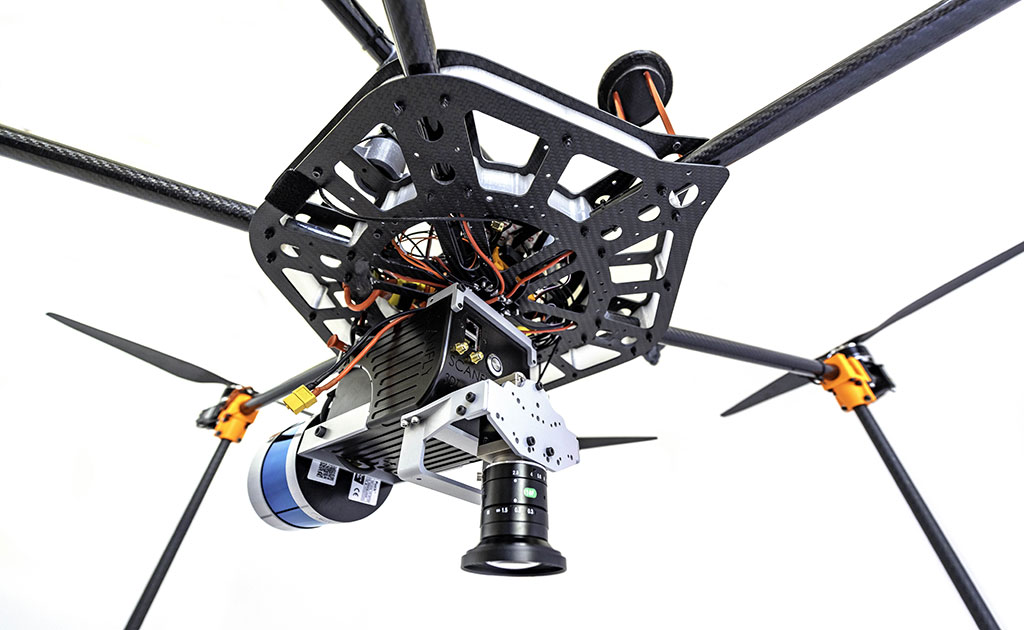 Drones con tecnologia Lidar Velodyne VLP-32c